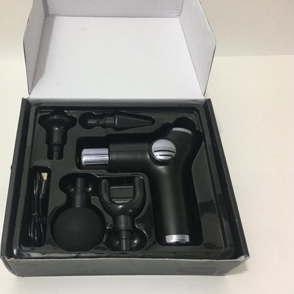 ماساژور تفنگی بلوآیدیا مدل 323 Blueidea 323 Mini Fascial Gun Massager de(لمسی) - Image 4