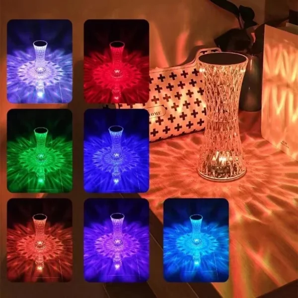 چراغ تزئینی مدل لمسی کد RGB-01 - Image 4