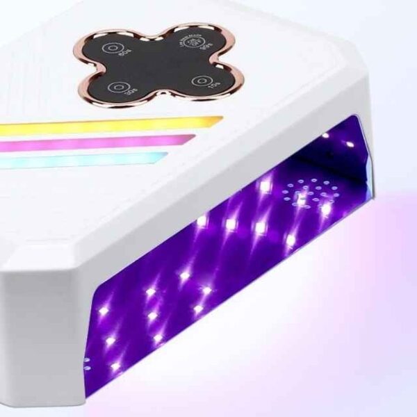 دستگاه یووی ال ای دی مدل سان S18 دودست لاک خشک کن ناخن 268 وات دو دست UV LED SUN - Image 3